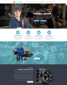 LT Careser Onepage – Free Single Page Responsive Car Services / Repair Joomla template
