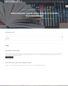 LT eLearning Onepage – Free School / eLearning Onepage Joomla template