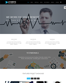LT Avante – Free Responsive Business Onepage Joomla template