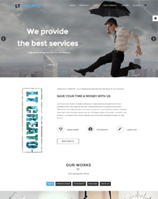 LT Creato Onepage – Free Single Page Image Design / Creative Joomla template