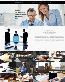 LT Recruit Onepage – Free Single Page Responsive Job Board / Human Resources Joomla template