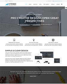 LT Stable – Free Responsive Creative Onepage Joomla template