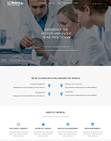 LT Medical Onepage – Free One Page Responsive Hospital / Medical Joomla template