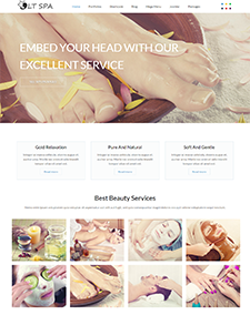 LT Spa – Free Responsive Spa and Massage Onepage Joomla template