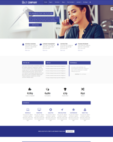 LT Company Onepage – Free Corporation / Company Onepage Joomla template