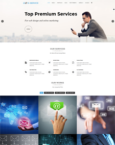 LT eService Onepage – Free Single Page Business / Online Service Joomla Template