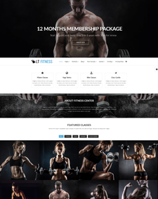 LT Fitness Onepage – OnePage Fitness Joomla template