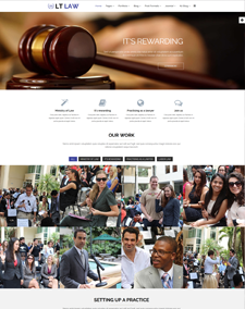LT Law Onepage Responsive Joomla template