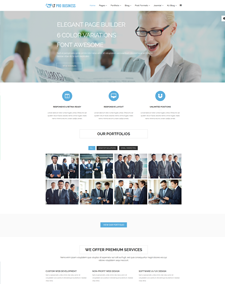 LT Pro Business Onepage – Free One Page Responsive Corporation / Business Joomla template