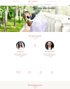 LT Wedding – Free Responsive Wedding Onepage Joomla template