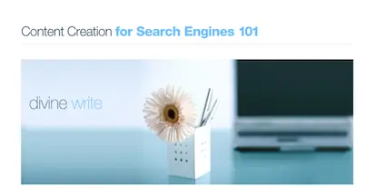 SEO Copywriting - content creation For search engine