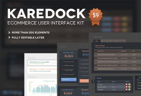 Karedock UI Pro : Advanced User Interface Elements Pack Feature Image