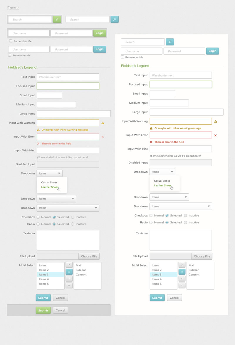Forms preview