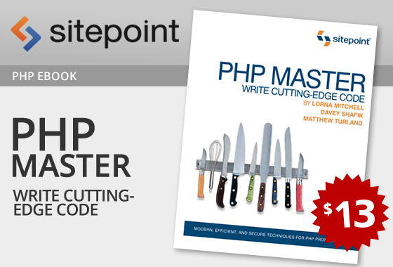 php book - php master - write cutting edge code ebook