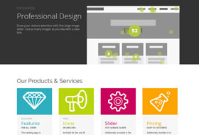 HTML Website Template for Web Apps and Services Feature Image