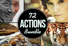 Photoshop Actions & Facebook templates Bundle Feature Image