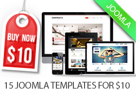 15 Responsive Joomla Templates feature images