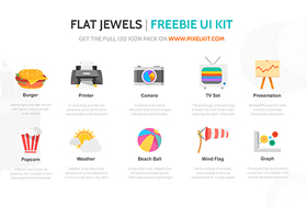 Flat Jewels - free web resources