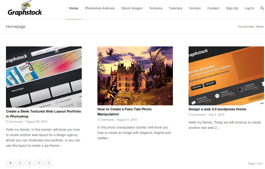 graphstock - graphic design assets library preview