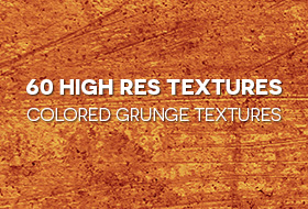 High Resolution Colored Grunge Textures Bundle Feature Image