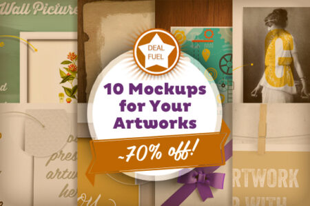 10 Mockups for Your Artworks Feature Image