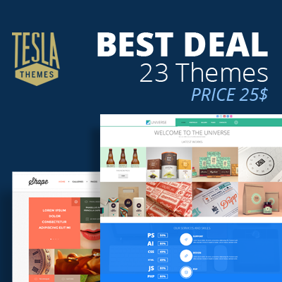 Responsive WordPress Themes by TeslaThemes Feature Image
