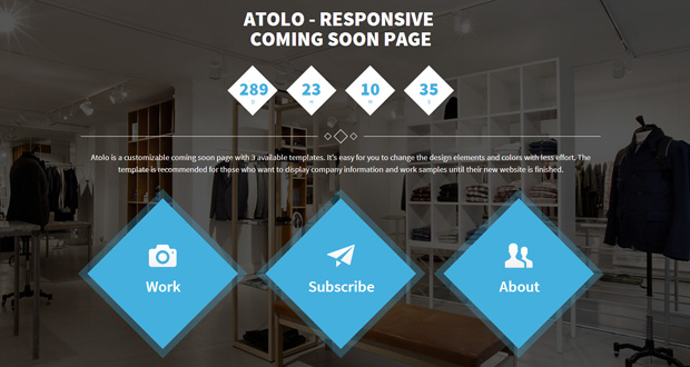 atolo-coming-soon - html5 templates