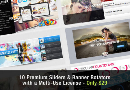 Responsive Sliders & banner rotators