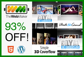 3D Professional Media Galleries for WP & HTML5 JavaScript Feature Image