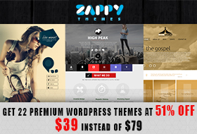 Feature image of Designer WordPress Themes bundle by Zappy Themes