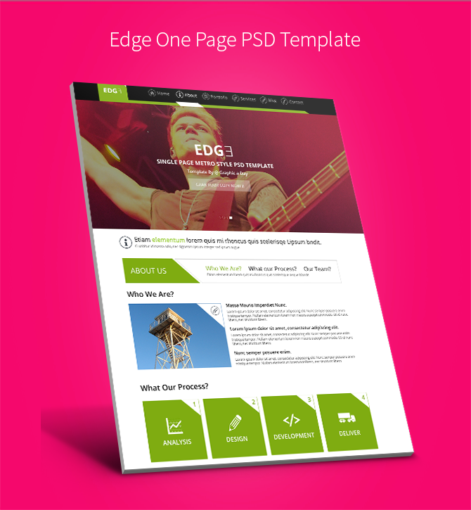 Edge PSD TEMPLATE