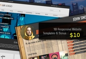 Responsive Web Design Templates to Create Stunning Websites