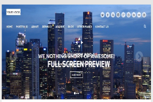 Free Minimalistic Business Template
