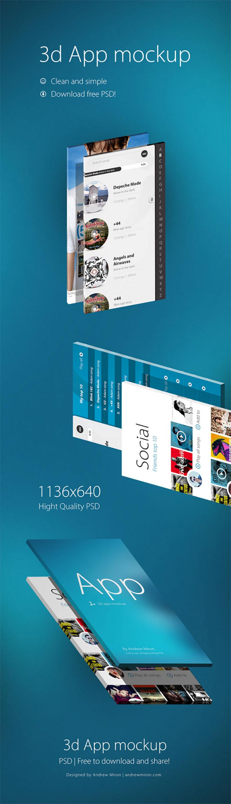 app mockup