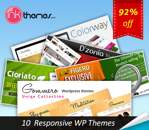 Responsive WP themes by ink themes feature image