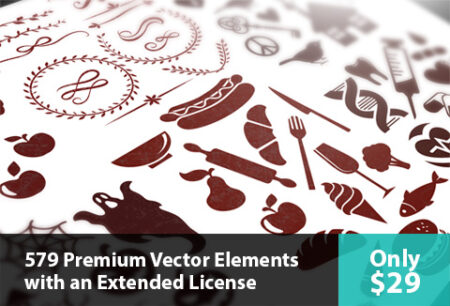Feature image of 579 Premium illustrator vectors with an Extended License
