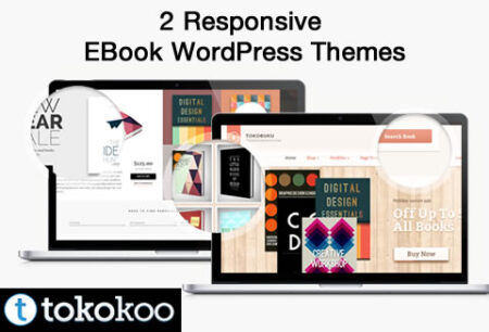 Responsive eBook WordPress themes by Tokokoo