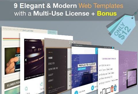HTML5 Responsive Templates + 1 Bonus WP Theme Feature Image
