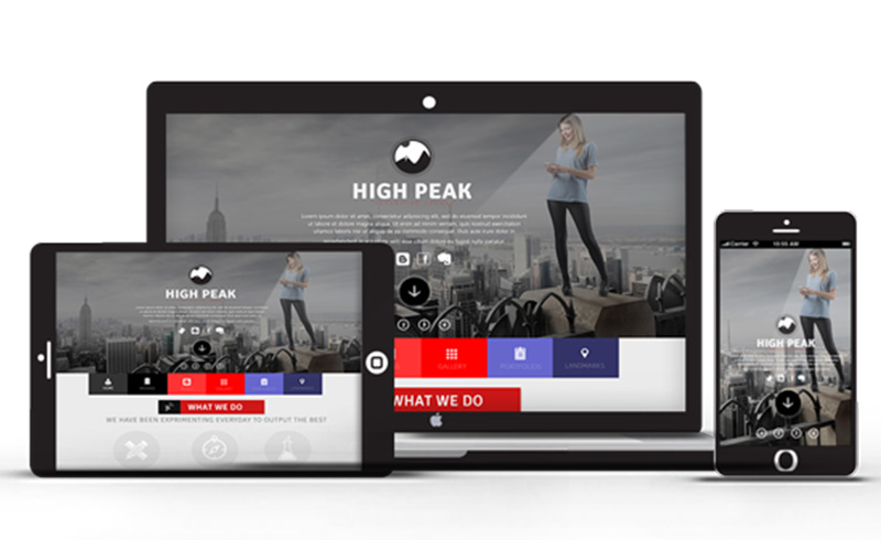 Image of WP Site on different devices