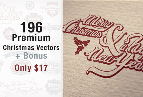 Vector Pack of Christmas Graphics Feature Image