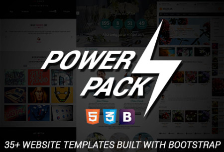 PowerPack - Website Templates Built With Bootstrap