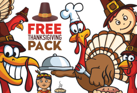 Free Thanksgiving Graphics Feature Image