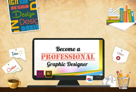 All in 1 eCourse for becoming a graphic designer Feature Image