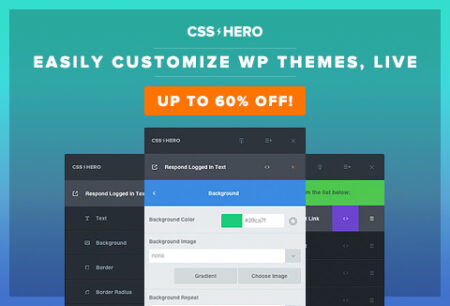 WordPress Visual Editor Plugin: CSS Hero Feature Image
