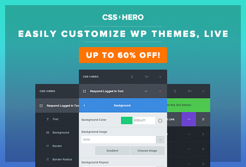 WordPress Visual Editor Plugin: CSS Hero Feature Image