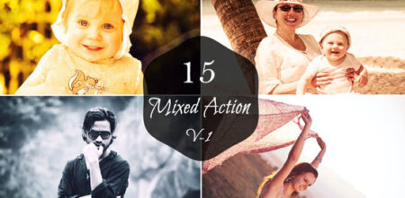 15 Free Photoshop Actions Feature image