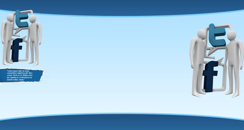 Faccebook and twitter Social Media Template Bundle