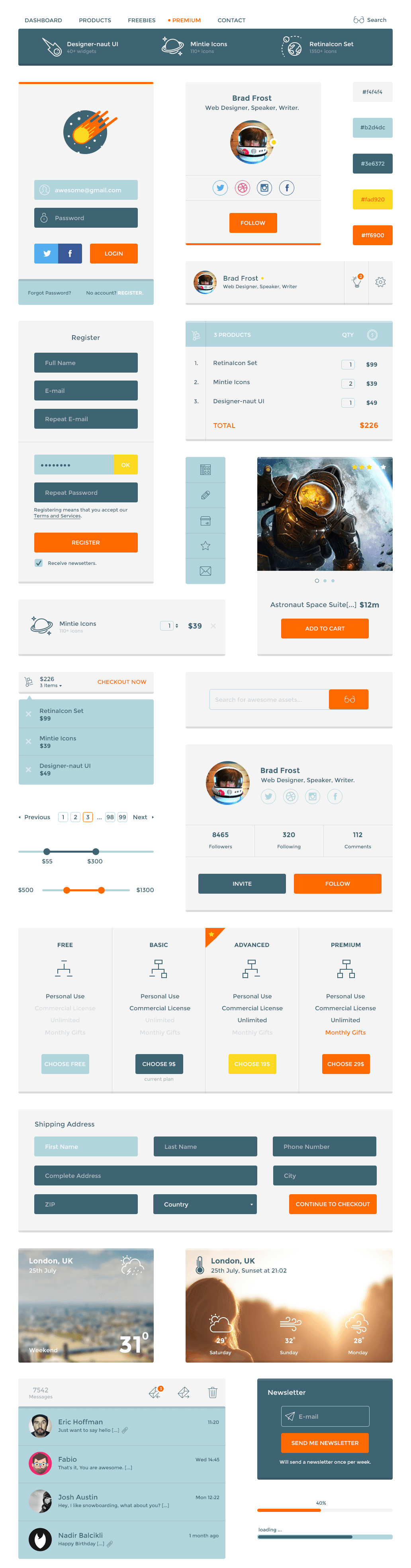 flat ui kit