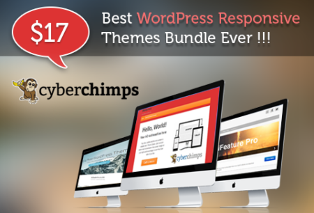 Responsive WordPress Theme Pack Cyberchimps feature Image
