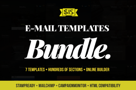 Exquisite newsletter and email templates bundle feature image